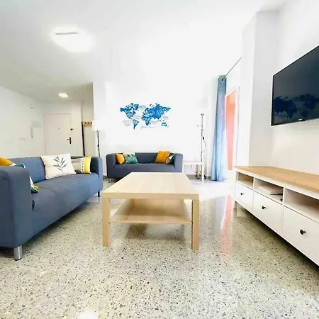 Spacious & Bright Flat Near The Beach Valencia Exterior photo